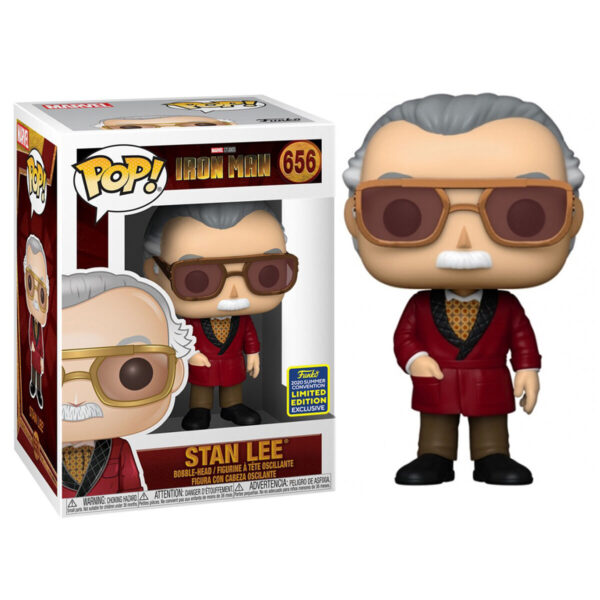 Figura POP Iron Man Stan Lee Exclusive 656
