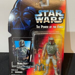 Star Wars The Power of the Force Boba Fett with Sawed-off Blaster Riffle 1995