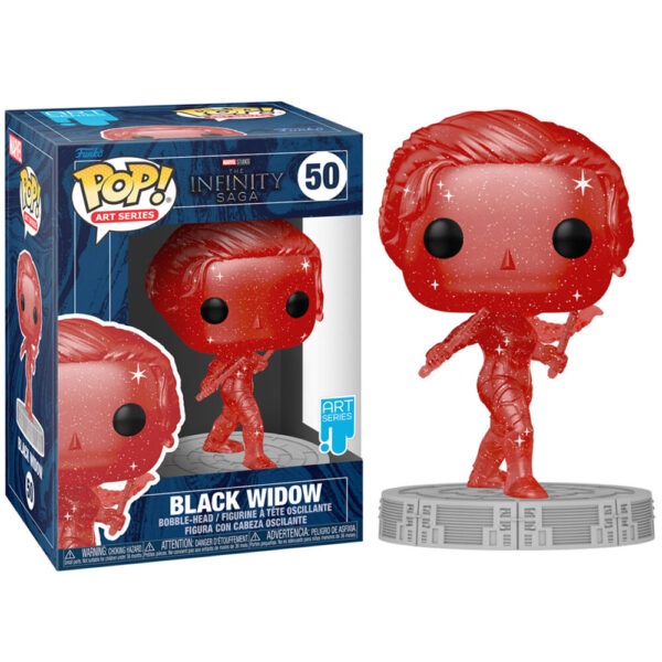Figura POP Marvel Infinity Saga Black Widow Red 50