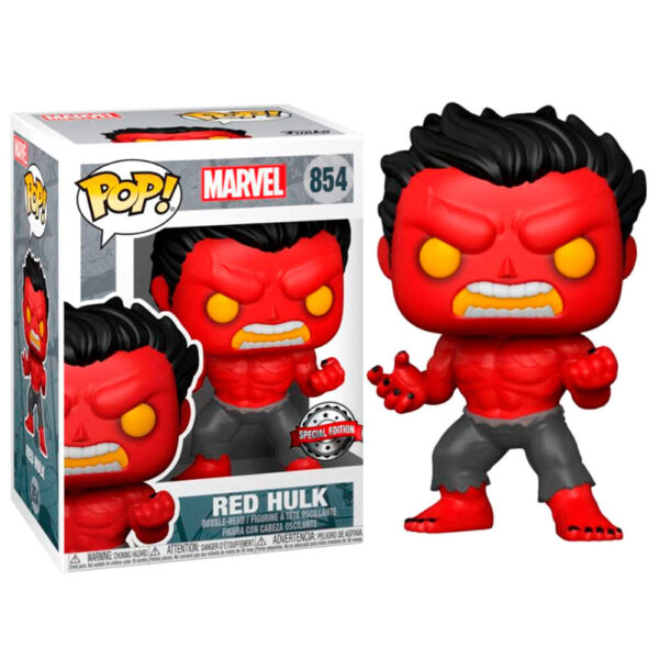 Figura POP Marvel Red Hulk Exclusive 854