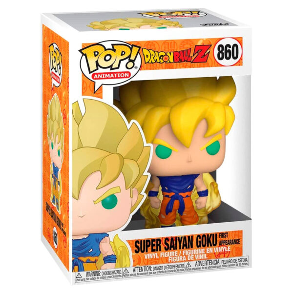 Figura POP Dragon Ball Z S8 Super Saiyan Goku First Appearance 860