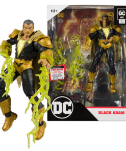 Figura Black Adam + Comic Black Adam DC Comics 17cm
