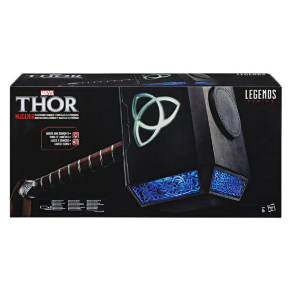 Réplica Hasbro Marvel Martillo Thor Mjolnir con luz