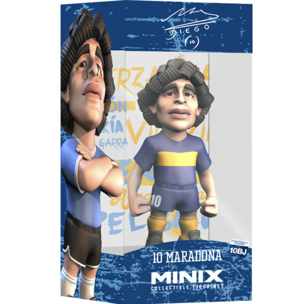 Figura Minix Diego Maradona Boca Juniors 12cm