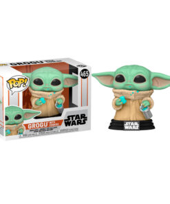 Figura POP Star Wars Mandalorian Grogu The Child with Cookie 465