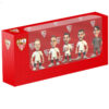 Blister 5 figuras Minix Sevilla FC Club 7cm