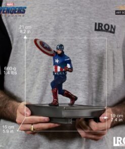 Alternative view of Avengers Endgame Capitan America 2012 1/10 BDS Art Scale Statue
